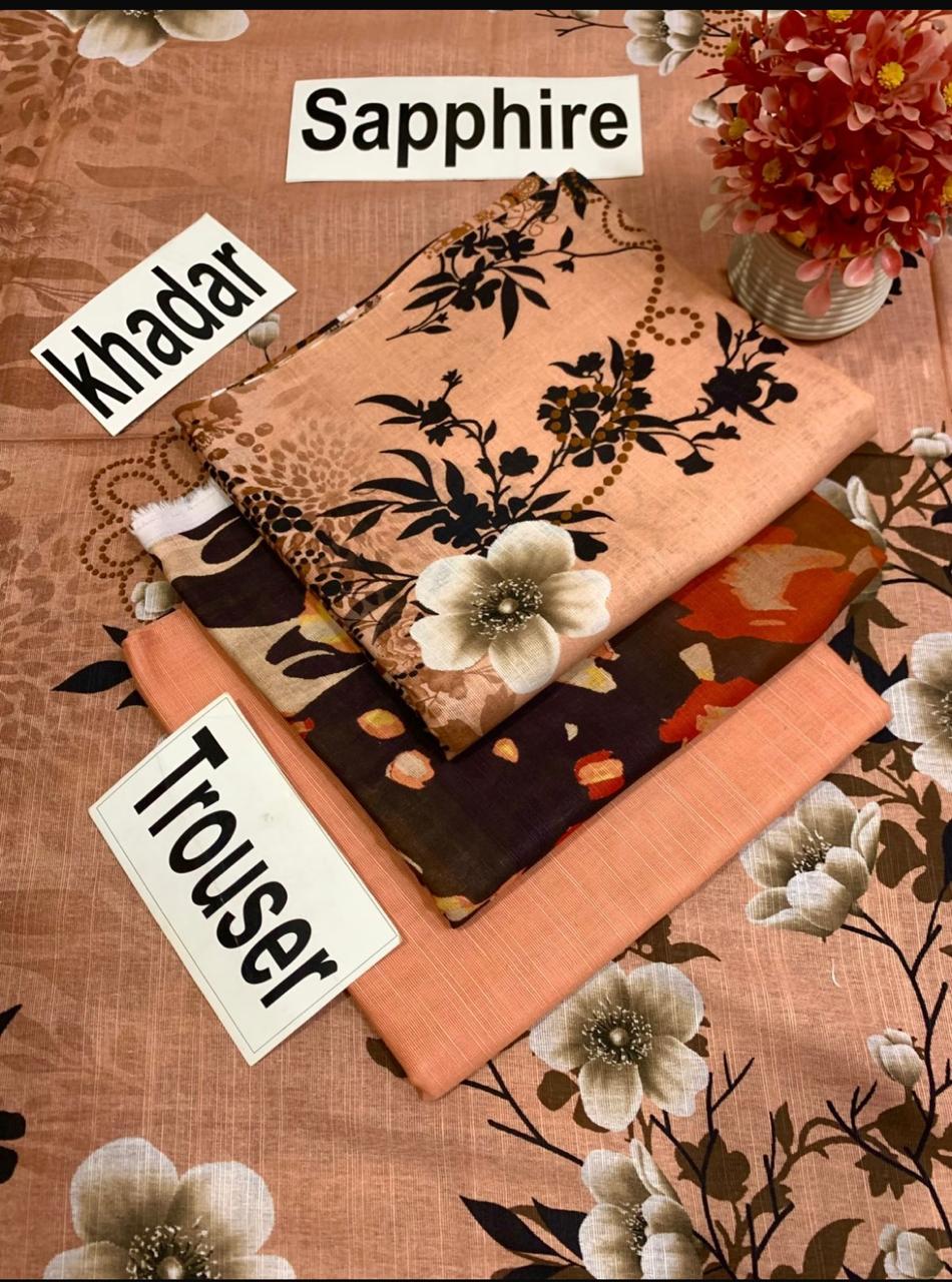 Premium 3-Piece Khaddar (Tan)– Elegance in Every Thread.